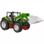 BRUDER Traktor z ładowaczem czołowym model BR-03451 – wytrzymały traktor zabawka z ruchomym ładowaczem