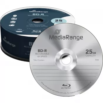 Dysk BD-R MediaRange MR514 25 GB 25 szt.