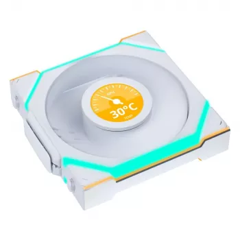 Wentylator obudowy Lian Li Uni Fan SL-INF 120 mm biały, 2100 obr./min, 2.66 mmH2O, FDB, 12 V (3 szt.)