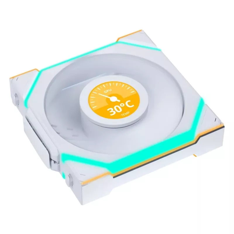 Wentylator obudowy Lian Li Uni Fan SL-INF 120 mm biały, 2100 obr./min, 2.66 mmH2O, FDB, 12 V (3 szt.)