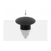 Klips choinkowy DeLOCK 60187 czarny nylon 15 mm 14.5 mm 10 sztuk