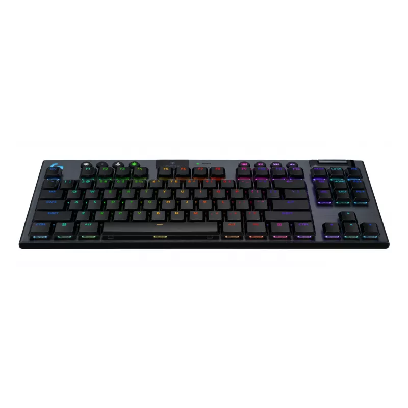 Logitech G G915 X - Klawiatura - LIGHTSPEED - TKL - Podświetlenie - Bezprzewodowa - Bluetooth 5.0, 2,4 GHz, USB - QWERTY - Nordycka (duński/fiński/norweski/szwedzki)