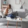 MANTA RDI912W Rimini radiobudzik, Bluetooth i ładowanie bezprzewodowe, biały