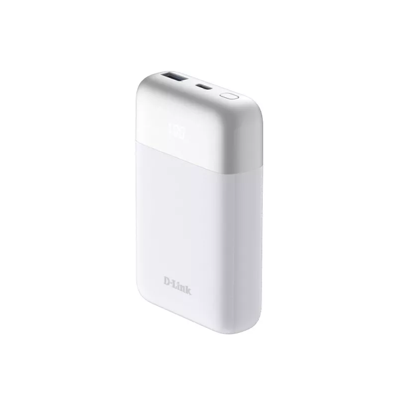 D-Link 10000mAh Powerbank, 10000 mAh, Biały
