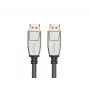 Kabel DisplayPort LANBERG CA-DPDP-20CU-0010-BK — DisplayPort do DisplayPort, 1 m, Czarny/Srebrny