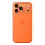 Apple iPhone 17 Pro Max Silikonowe Etui MagSafe Pomarańczowe