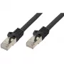 Kabel sieciowy S/CONN Kat. 7 S/FTP 20 m Czarny