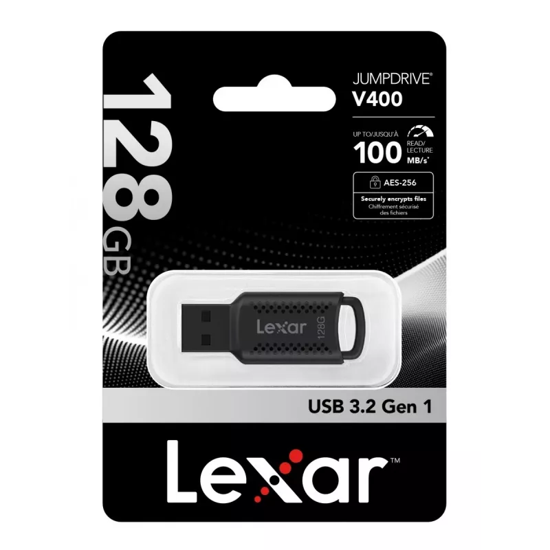 Pamięć USB Lexar 128 GB USB Type-A 3.2 Gen 1 LJDV400128G-BNBNG