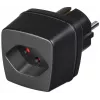 brennenstuhl Travel Adapter - Adapter for Power Connector - Czarny (1508480)