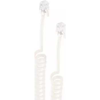 Kabel telefoniczny ShiverPeaks BS70135-7.5 7.5 m Biały