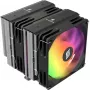 Chłodzenie CPU Silentware Titan RGB dwuwieżowe z 6 rurkami cieplnymi i 2 wentylatorami PWM A-RGB 120 mm