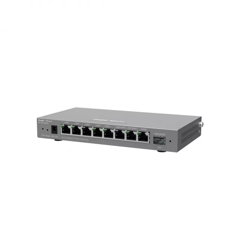 Router RUIJIE RG-EG209GS 9-portowy Gigabit zarządzany w chmurze z 8x Gigabit RJ-45 i 1x SFP