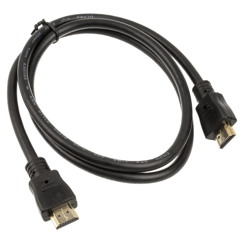 HDMI kabel Akasa AK-CBHD19-10BK 1m