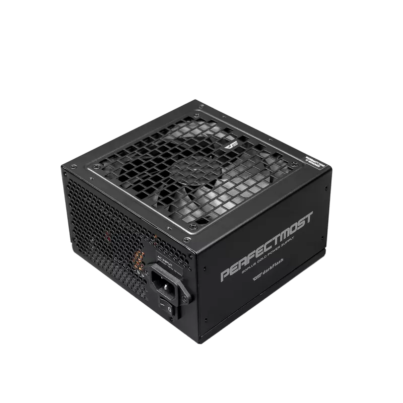 Zasilacz DarkFlash PMT1250 Czarny — ATX PSU do PC, 1250 W, kable w oplocie