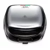 Tefal SW341D12 opiekacz do kanapek 700 W Czarny, Stal nierdzewna