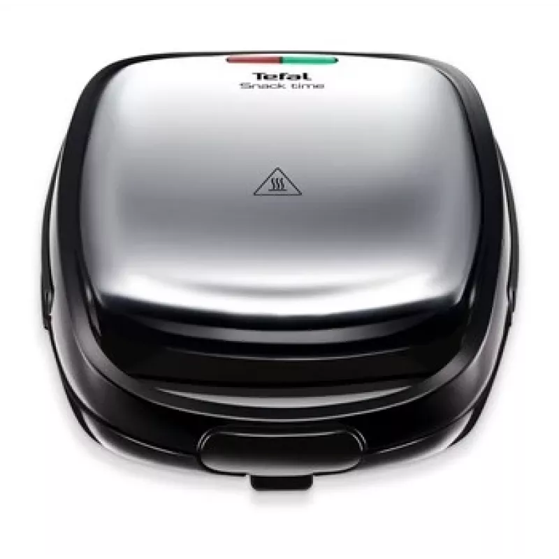 Tefal SW341D12 opiekacz do kanapek 700 W Czarny, Stal nierdzewna