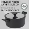 Garnek Russell Hobbs RH01863EU7 20 cm Crystaltech stal nierdzewna szklana pokrywka