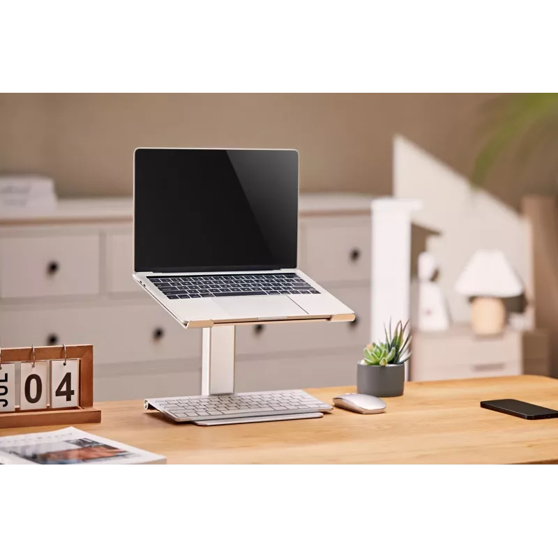Podstawka pod laptopa Gembird NBS-D1-02 Srebrna 39,6 cm (15,6 inch)