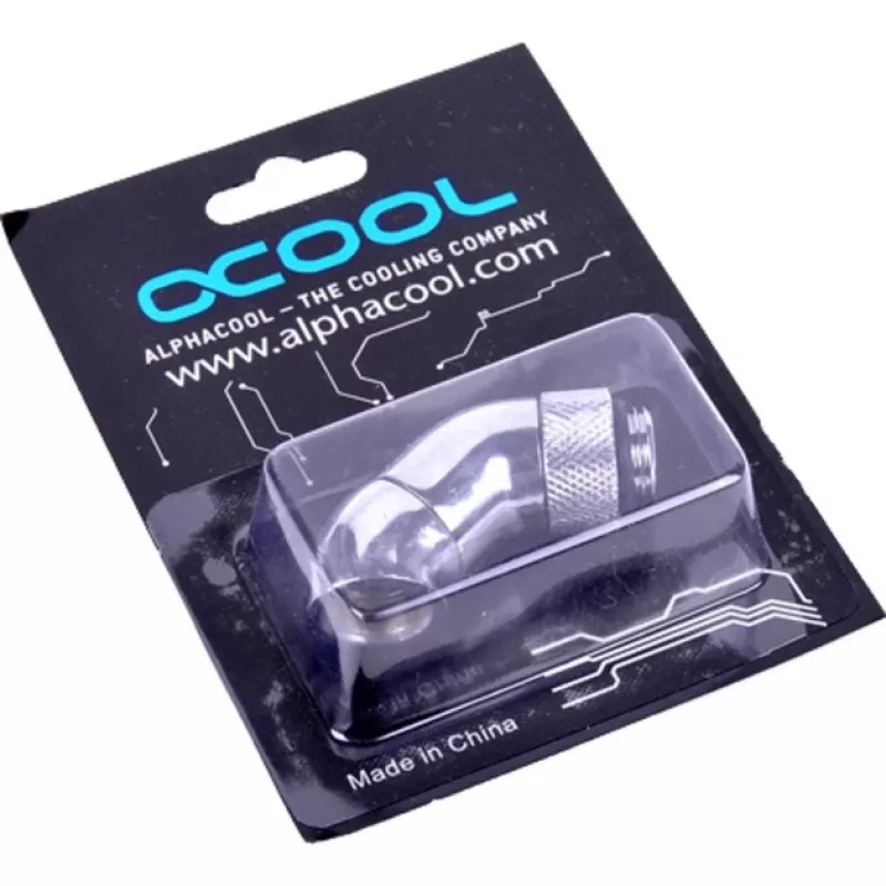 Złączka do węża wodnego Alphacool 17059 mosiądz niklowana 1 szt. 61 g