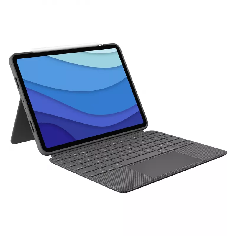 Logitech Combo Touch for iPad Pro 11-inch 1st 2nd 3rd 4th gen Nordic QWERTY Trackpad