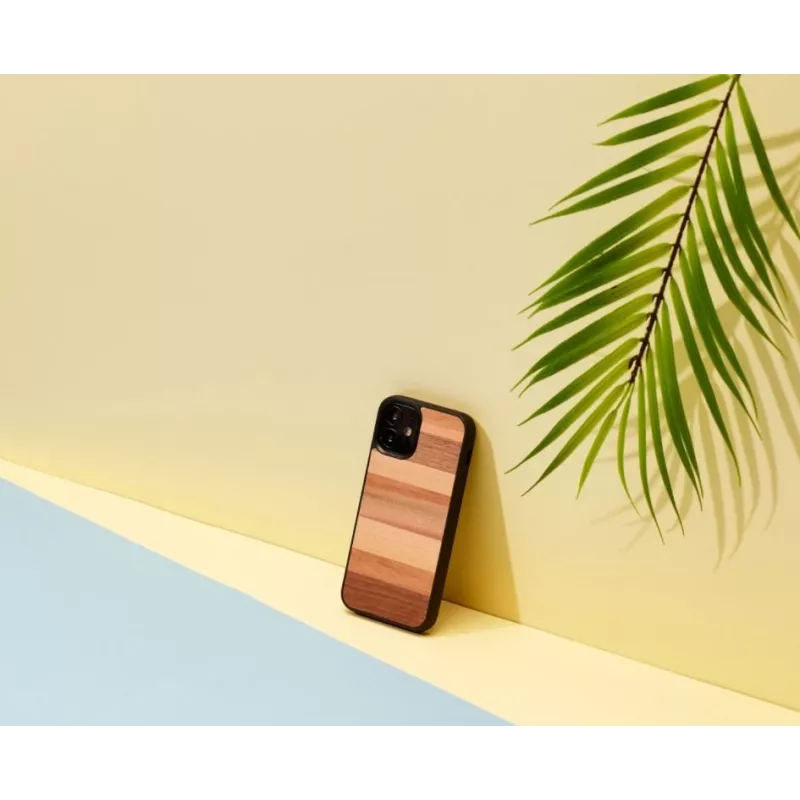 Ochronne etui na smartfona man and wood do iPhone 12 mini — czarne