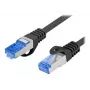 LANBERG PATCHCORD S/FTP CAT.6A 2M BLACK LSZH