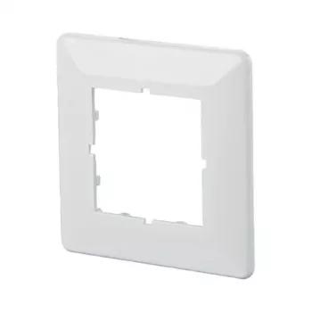METZ CONNECT BTR IT CONNECT - Vorgestanzte Cover Plate do płytki czołowej - czysta biel, RAL 9010 (816718-0102-I)