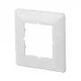 METZ CONNECT BTR IT CONNECT - Vorgestanzte Cover Plate do płytki czołowej - czysta biel, RAL 9010 (816718-0102-I)