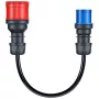 go-e Adapter Gemini flex 11 kW do CEE niebieskie 16 A Kabel 0,3 m