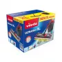 VILEDA mop Ultramax XL Box — zmywalna mikrofibra, obrotowa głowica 360°, składany, do twardych podłóg