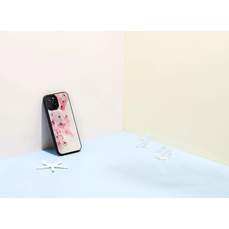 Etui ochronne iKins do Apple iPhone 12 Pro Max — wzór kwiatu wiśni