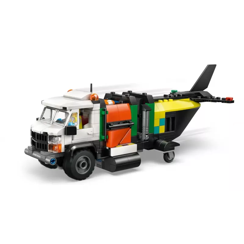 LEGO CITY 60505 Samolot, Samochód Serwisowy i Poduszkowiec Rem