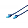 Kabel krosowy sieciowy DIGITUS Digitus CAT 5e U/UTP, 5 m, U/UTP, RJ-45 — Niebieski