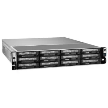 TerraMaster U12-500 Plus NAS Rack (2U) Intel® Core™ i7 16 GB DDR5 0 TB Szary
