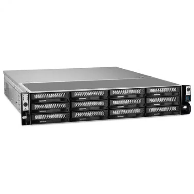 TerraMaster U12-500 Plus NAS Rack (2U) Intel® Core™ i7 16 GB DDR5 0 TB Szary