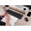 Klawiatura Savio KB-02 do domu/biura USB QWERTY Czarna