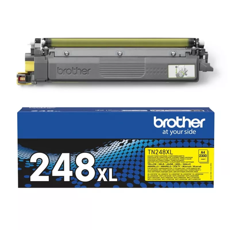 Kaseta z tonerem Brother TN-248XLY 1 szt. Oryginalny Żółty