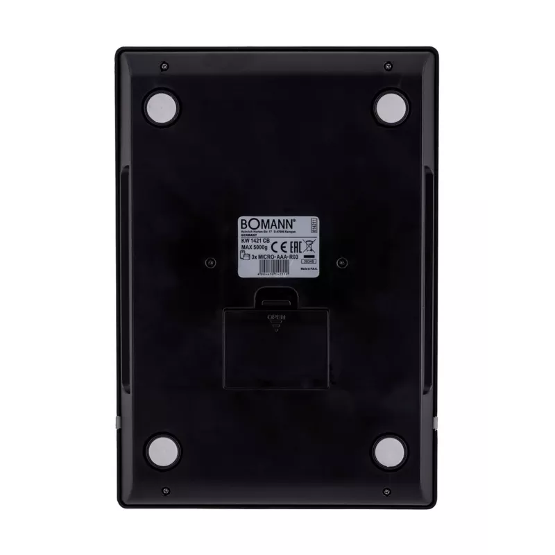 Bomann KW 1421 CB - LCD - Czarny - Stal nierdzewna - 160 X 230 X 18 Mm - 18 Mm - AAA - Stal nierdzewna (614211)