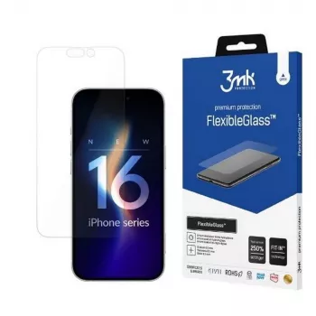 Hartowane Szkło Ochronne 3MK FlexibleGlass do iPhone 16 Pro
