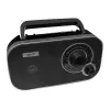 Radio przenośne Camry CR 1140b — AM/MF, szary, zasilanie sieciowe lub bateryjne, kompaktowe 280×65×113 mm
