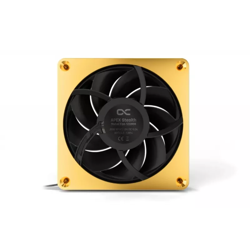 Moduł wentylatora Alphacool 13854 z tworzywa sztucznego Czarny Złoty 12 V 320 g