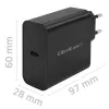 Ładowarka QOLTEC Super Quick PD 65W USB-C Power Delivery 5–20V, 1x USB-C, USB PD 3.0, wtyczka typu C, 65 W