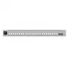 Przełącznik sieciowy Ubiquiti UniFi ECS-24-POE — zarządzany L2/L3, 24× 10G RJ-45, PoE, 1U, szary