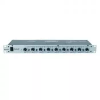 Przedwzmacniacz mikrofonowy Omnitronic MLM-81 8-kanałowy do montażu w racku 19 inch