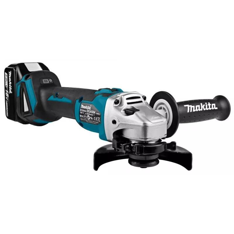 Makita DGA504RTJ szlifierka kątowa 12,5 cm 8500 RPM 2,5 kg