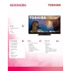 Telewizor Toshiba 65UV3463DG 65 cali 4K Ultra HD DLED 3840 x 2160