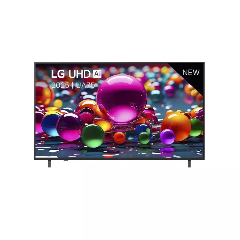 LG 55UA75006LA.AEUD, Telewizor LED, 139 cm (55 cali), UHD, czarny UltraHD/4K, potrójny tuner, HDR (55UA75006LA.AEUD)