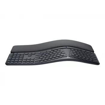 Logitech ERGO K860 - Klawiatura - Bezprzewodowa - 2,4 GHz, Bluetooth 5.0 - QWERTY - Hiszpański - Grafit