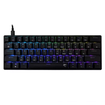 Klawiatura mechaniczna White Shark Shinobi-2 niebieski Switch Czarna układ US