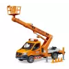 Pojazd BRUDER MB Sprinter z platformą roboczą Zalecany wiek 3+